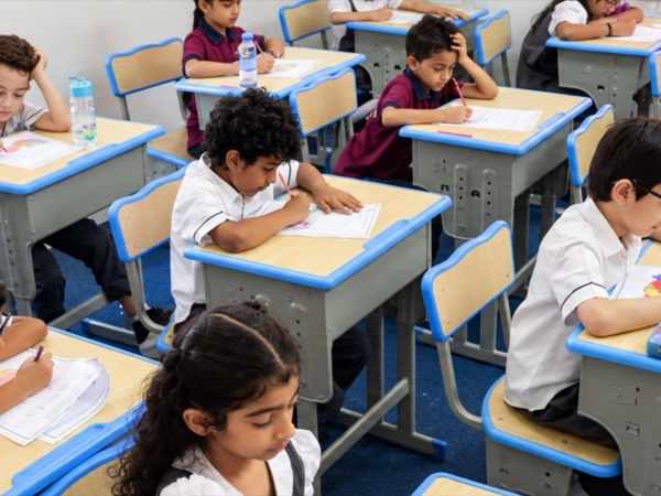 A classroom at the Al Azaiba campus